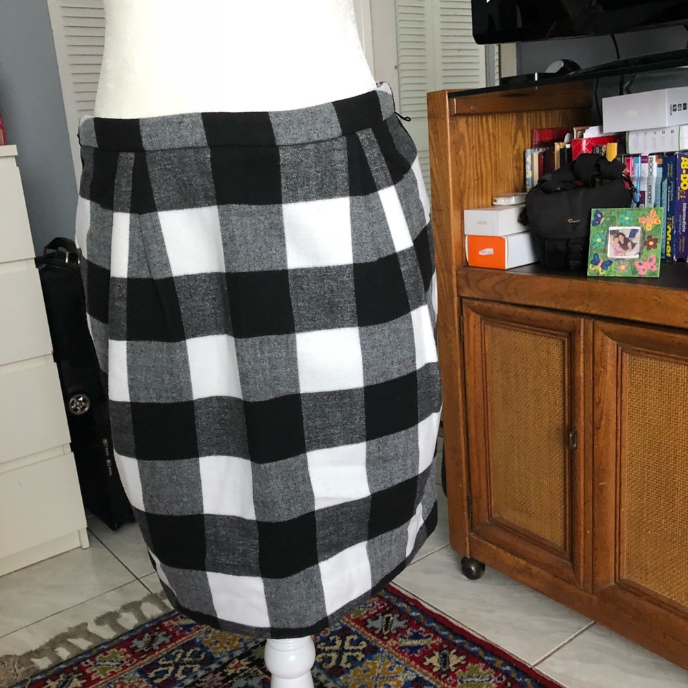 Plaid Mini Skirt